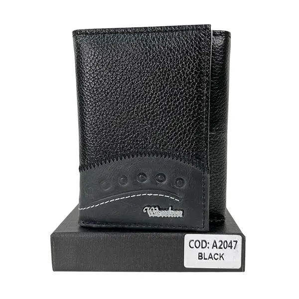 CARTERA PIEL CABALLERO A2047 BLACK