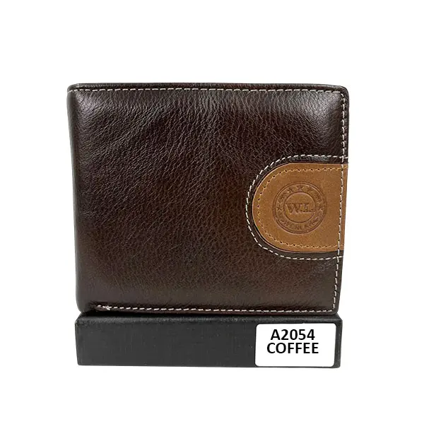 CARTERA PIEL CABALLERO A2054 COFFEE