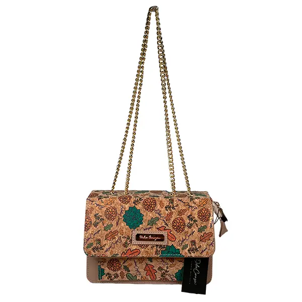 LUISA CORCHO ESTAMPADO FLORES A MAQUILLAJE