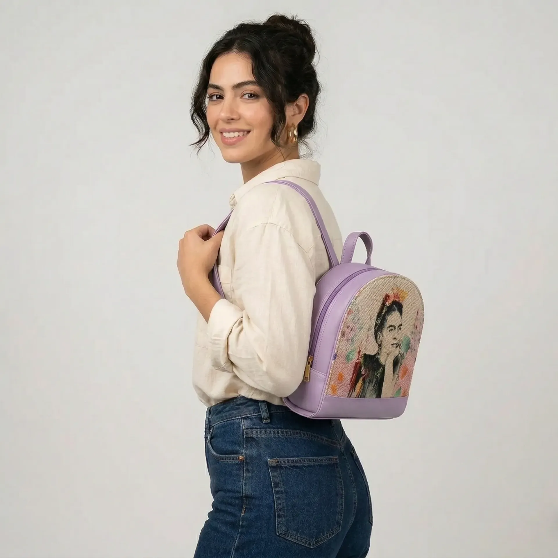 [M111YUESFRM] MOCHILA M111 TEXTIL  (FRIDA M)