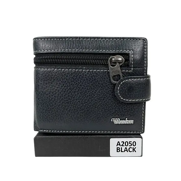 [C05PIA2050BLA] CARTERA PIEL CABALLERO A2050 (BLACK)