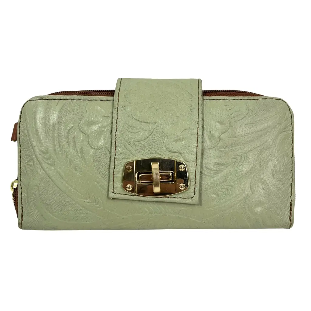CARTERA BROCHE PIEL 