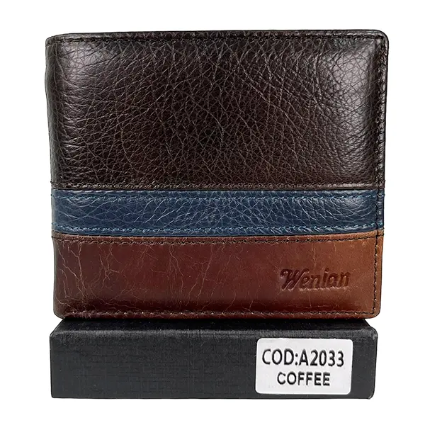 [C05PIA2033COF] CARTERA PIEL CABALLERO A2033