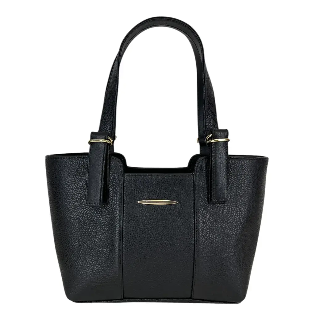 [B9PAUGLNEG] PAULA GRANDE PIEL (LISO NEGRO)