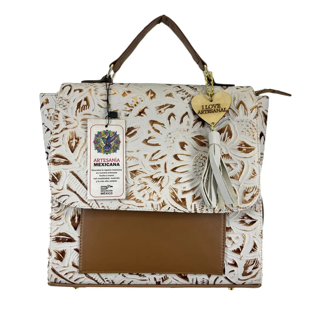 [B6ANIGMBOS] ANAHI PIEL (GIRASOL MUÑEQ BEIGE/ORO/SHEDRON)