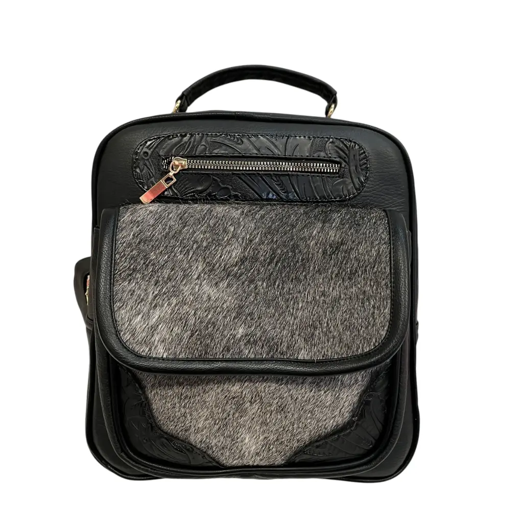 MOCHILA ROX PIEL PELO 