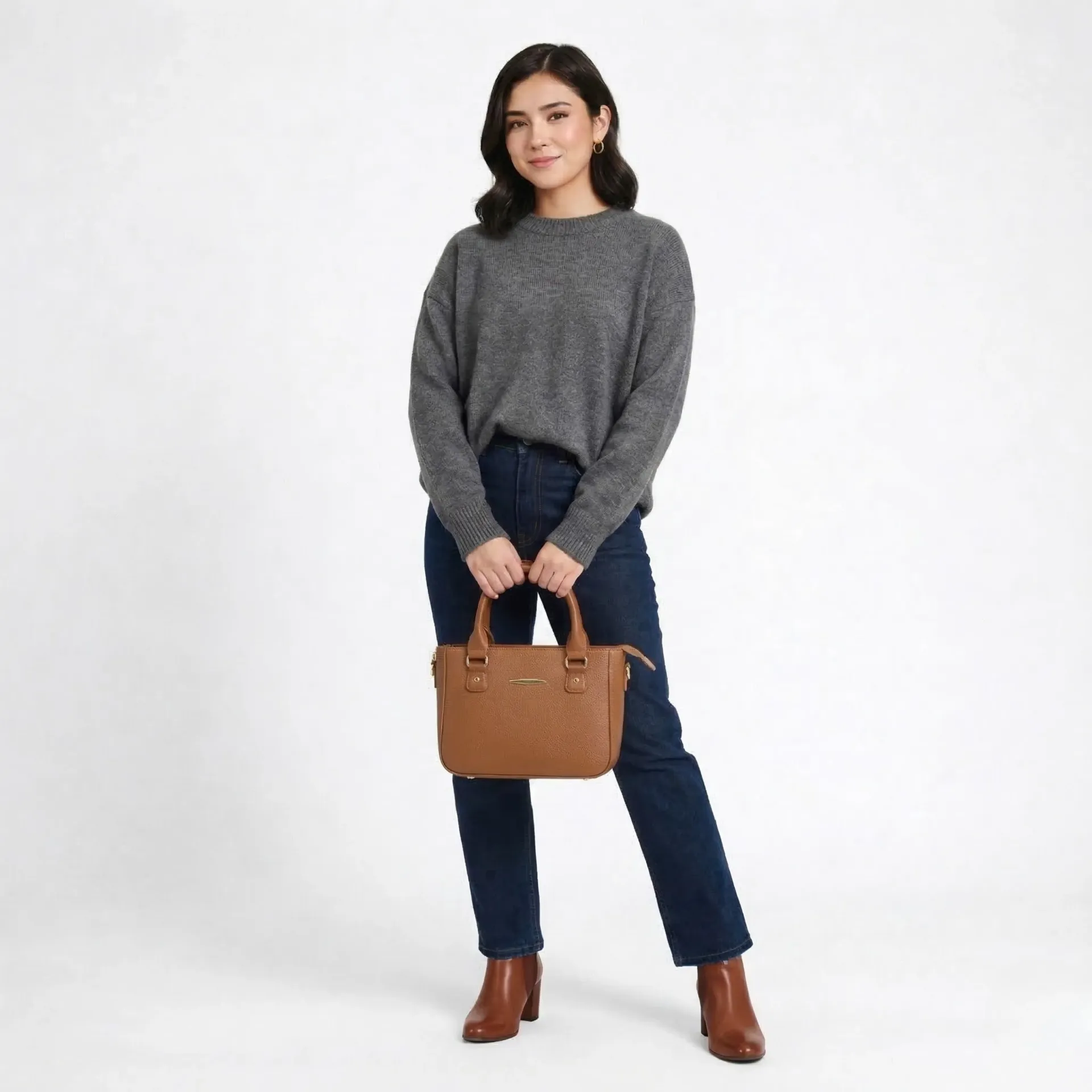 [B9ELMPLSHE] ELISA MINI PIEL  (LISO SHEDRON)