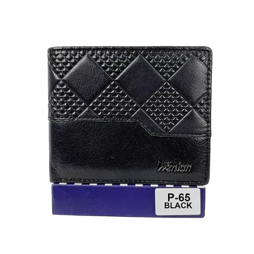 [C05PIP65BL] CARTERA PIEL CABALLERO P-65 BLACK