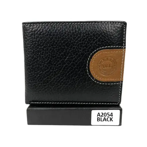 [C05PIA2054BLA] CARTERA PIEL CABALLERO A2054 BLACK