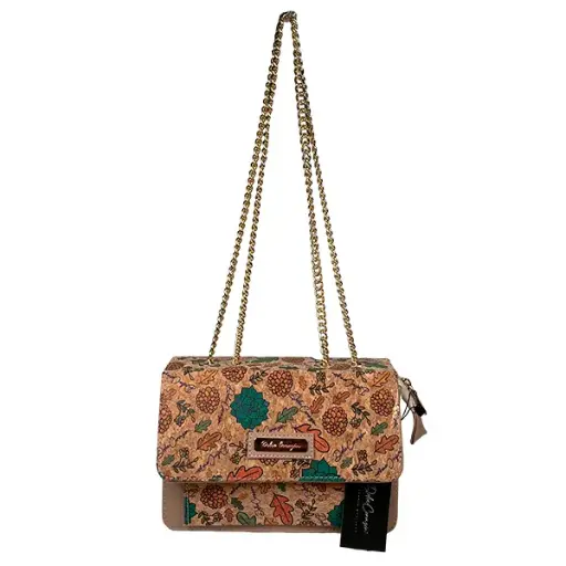[B02LUICOEFAMAQ] LUISA CORCHO ESTAMPADO FLORES A MAQUILLAJE